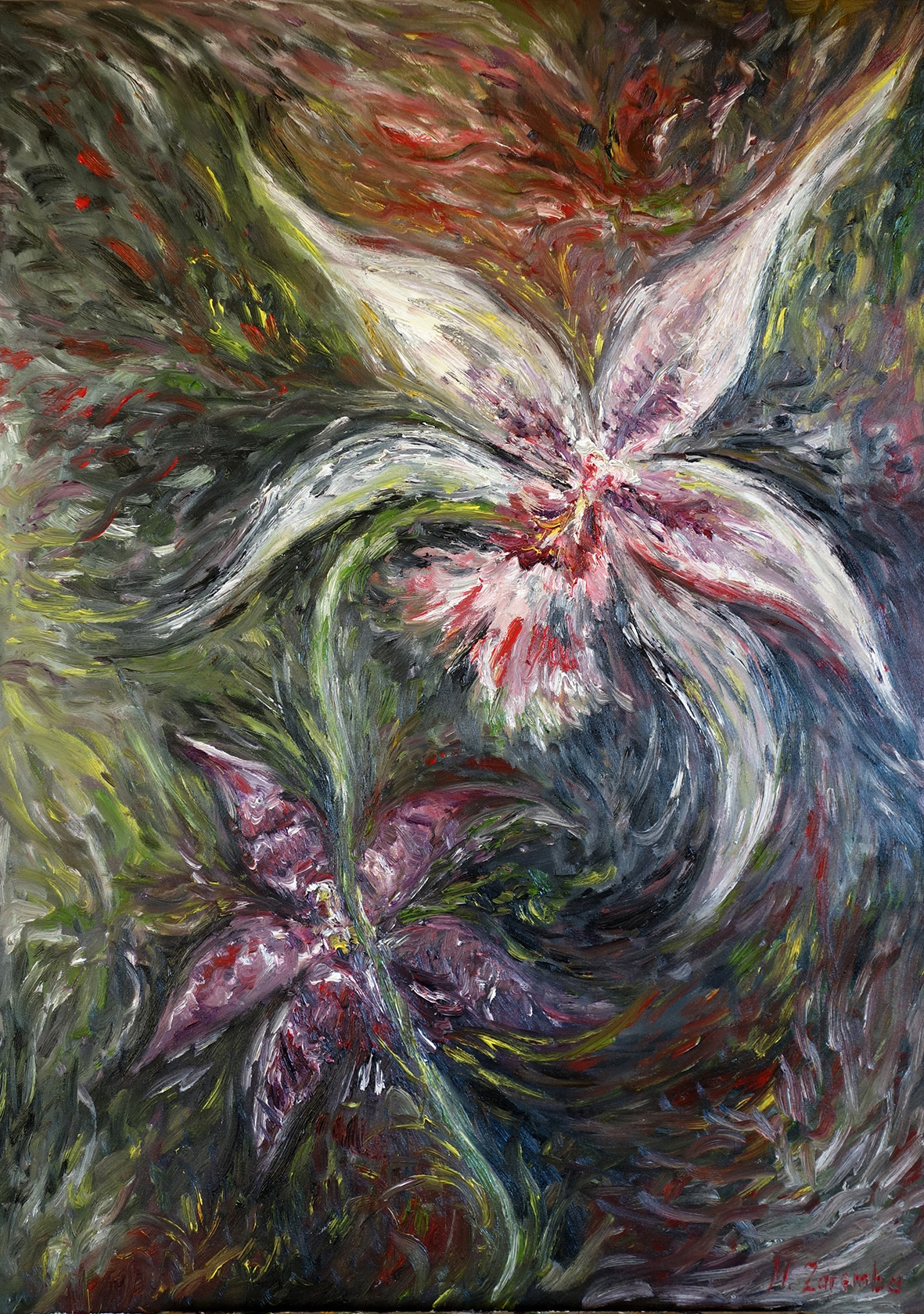 Living orchids